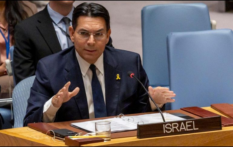 El embajador israelí en la ONU pretende que tal reunión del Consejo termine 