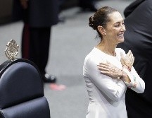 Claudia Sheinbaum Pardo tomó posesión como la primera mujer presidenta de México durante una solemne ceremonia en el Congreso de la Unión para el periodo 2024-2030. Xinhua / F. Cañedo