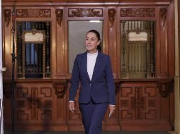 La Presidenta declaró, que gobernará para todos los mexicanos y dijo que deben tener la certeza de que pondrá su conocimiento y vida al servicio del pueblo. SUN / F. ROJAS