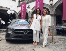 Claudia Ham y Delia del Castillo en la celebración especial de Chemisette. GENTE BIEN JALISCO/ Claudio Jimeno