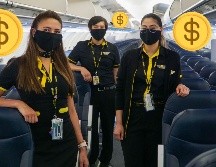 Este es el sueldo promedio en México para un sobrecargo de vuelos comerciales. EFE / ARCHIVO