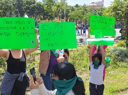 Todavía queda pendiente continuar con procesos como reformas a la Ley de Salud o de Educación al señalar que se debe implementar la regulación para garantizar un aborto seguro para las mujeres y personas con capacidad de gestar.  EL INFORMADOR/ M. Hernández.