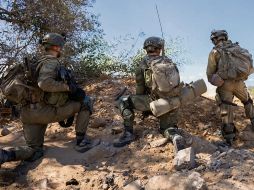 Militares israelíes, presentes en suelo palestino. EFE