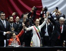 Sheinbaum mencionó que admirada a la diputada por su excelencia académica. EFE/J. Méndez