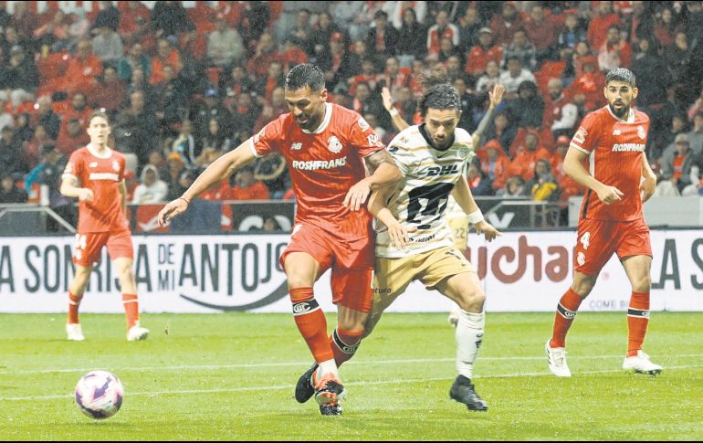 Diablos y Pumas están hoy mismo en puestos de liguilla directa. SUN/J. Alvarado