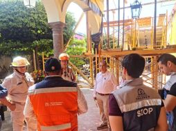 Será el siguiente lunes 7 de octubre cuando se realice una nueva inspección del Parián. ESPECIAL