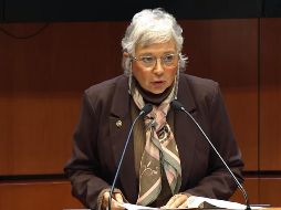 Recordó que al interior del grupo parlamentario de Morena se acordó dejar el cargo a una mujer. ESPECIAL