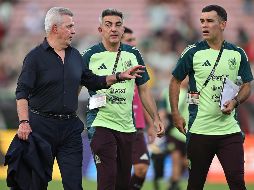 Con la llegada de varios jugadores clave, el cuerpo técnico, liderado por Javier Aguirre y Rafael Márquez, ya prepara los entrenamientos para los duelos ante Valencia y Estados Unidos. IMAGO7.