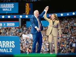 Los candidatos a vicepresidente y presidenta alistan un maratón de entrevistas en medios de Estados Unidos durante esta semana. ESPECIAL