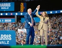 Los candidatos a vicepresidente y presidenta alistan un maratón de entrevistas en medios de Estados Unidos durante esta semana. ESPECIAL