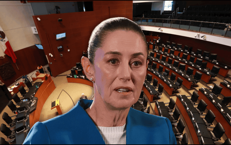 Fernández Noroña adelantó que el Pleno de la Cámara Alta desahogará los dictámenes de las iniciativas de Sheinbaum este miércoles 9 de octubre. SUN / ARCHIVO