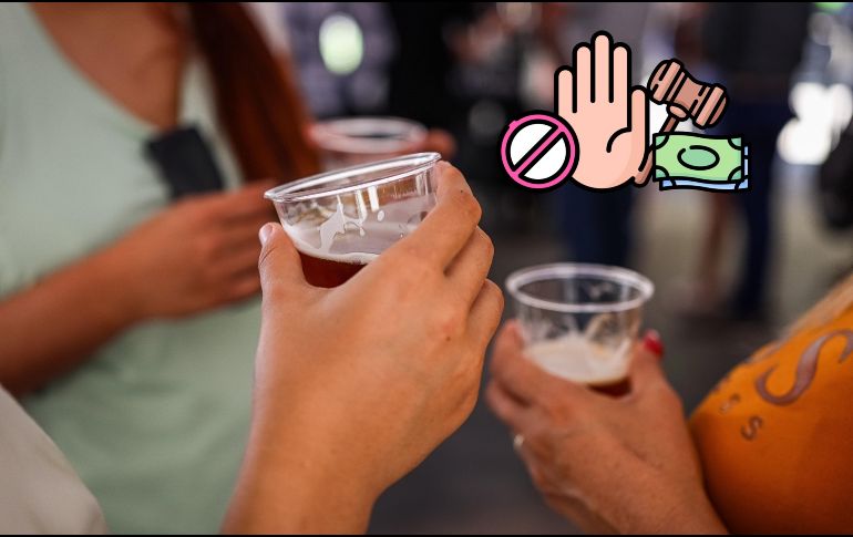 En Jalisco, beber alcohol en público se considera una falta a las libertades, el orden y la paz. EL INFORMADOR / ARCHIVO