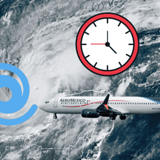 Huracán "Milton" podría retrasar algunos vuelos, advierte el AICM