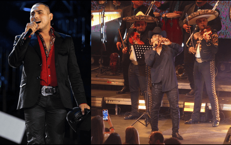 Espinoza Paz fue descubierto por El Coyote, quien lo ayudó a grabar sus primeras canciones y a impulsar su carrera. SUN/ARCHIVO EL INFORMADOR/ARCHIVO