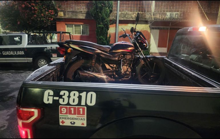 Luego de la inspección de seguridad conforme a los protocolos, aseguraron cerca de 40 gramos de aparente droga ‘crystal’ . ESPECIAL/ Policía de Guadalajara