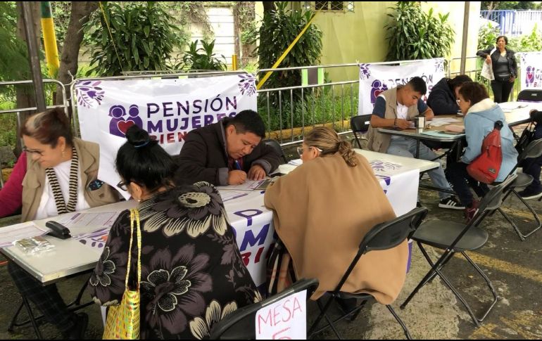 Dicho registro lo pueden realizar en módulos de la Secretaría de Bienestar. ESPECIAL / SECRETARÍA DE BIENESTAR