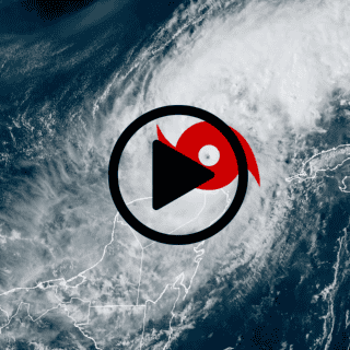 Avión cazahuracanes capta fuerte turbulencia provocada por el huracán "Milton" (VIDEO)