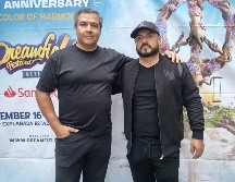 Axel Vielma y JC Celada, organizadores de Dreamfields México. EL INFORMADOR/ K. Esparza