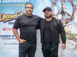 Axel Vielma y JC Celada, organizadores de Dreamfields México. EL INFORMADOR/ K. Esparza