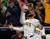 Fernando Tatis Jr. fue otra vez decisivo en la eliminatoria con un jonrón en la tercera entrada. AP/G. Bull