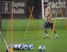 El futbolista del Ínter de Miami retorna tras lesionarse en la final de la Copa América. AP/J. Rassol