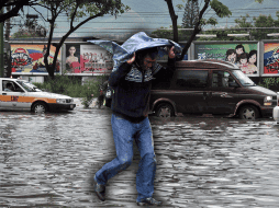 Las lluvias fuertes a muy fuertes podrían ocasionar encharcamientos, inundaciones y deslaves, así como incrementar los niveles de ríos y arroyos. NTX / ARCHIVO