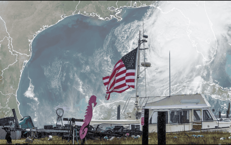 La zona de Tampa Bay, donde viven más de 3.3 millones de personas, enfrentaba la posibilidad de destrucción generalizada. EFE / C. Herrera-Ulashkevich / Oficina Nacional de Administración Oceánica y Atmosférica