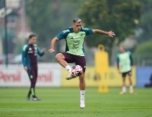 El delantero sudamericano ya ha jugado enfundado en la casaca albiceleste. IMAGO7.