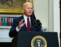 Joe Biden en la Casa Blanca y con el respaldo de su equipo de trabajo, desmintió a Trump. EFE