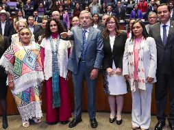 El nuevo canciller sostendrá una reunión con el embajador estadounidense en México, Ken Salazar, como primera labor en su nuevo cargo. EFE/ Senado De La República