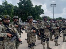 El nuevo personal militar especializado, forma parte de los recientes acuerdos suscritos con el secretario de la Defensa Nacional, general Ricardo Trevilla Trejo. SUN / ESPECIAL