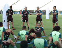 Entrenamiento al mando de Javier Aguirre con la Selección Mexicana. FACEBOOK / Selección Nacional de México
