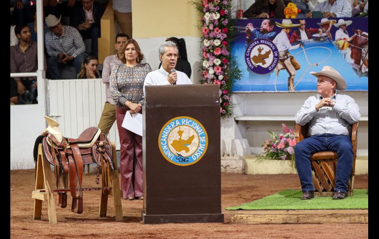 Esta tarde se inauguró la 60° edición de la Expo Ganadera en sus instalaciones, ubicadas en la calzada Huascato número 915, en la colonia El Álamo, en el municipio de Tlaquepaque. EL INFORMADOR / H. Figueroa