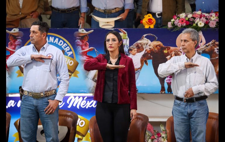 Esta tarde se inauguró la 60° edición de la Expo Ganadera en sus instalaciones, ubicadas en la calzada Huascato número 915, en la colonia El Álamo, en el municipio de Tlaquepaque. EL INFORMADOR / H. Figueroa