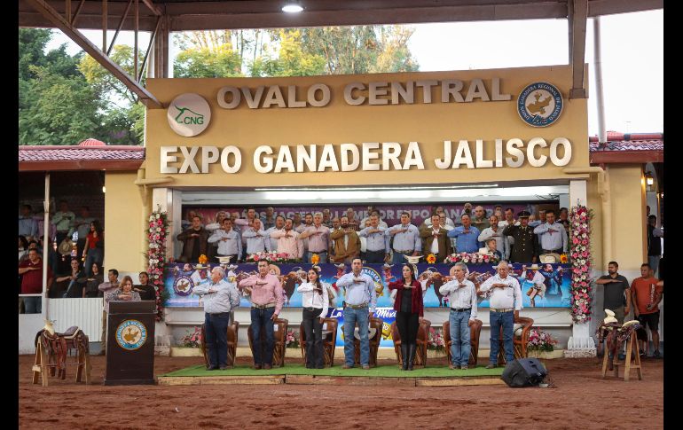 Esta tarde se inauguró la 60° edición de la Expo Ganadera en sus instalaciones, ubicadas en la calzada Huascato número 915, en la colonia El Álamo, en el municipio de Tlaquepaque. EL INFORMADOR / H. Figueroa