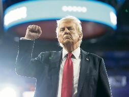 De nueva cuenta, Donald Trump presume que sacará ventaja. AP