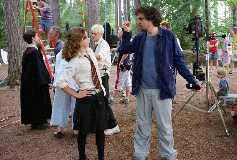 El cineasta Alfonso Cuarón dirigiendo una escena del film. NOTIMEX / ARCHIVO 