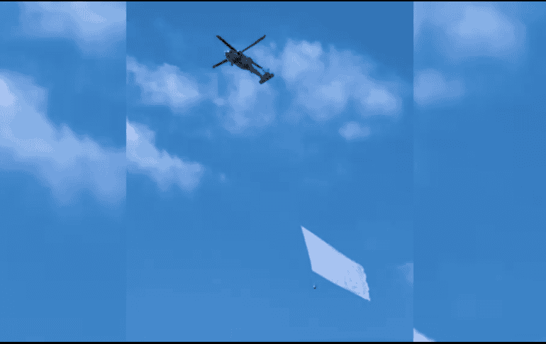 Las autoridades militares aclararon que se trató de un ejercicio de ensayo. ESPECIAL.