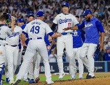 Los Ángeles estaba 2-1abajo después de tres juegos y terminó ganando dos en fila. EFE/A. Dinner