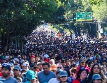 Además del récord de asistencia se reportó saldo blanco en la celebración de la Romería el día de hoy. EL INFORMADOR / A. Navarro