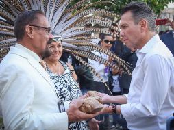 Ante esta entrega, Lemus Navarro agradeció a las autoridades involucradas y a la ciudadanía por su compromiso y dedicación en mantener viva la tradición de La Romería. CORTESÍA.