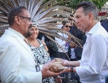 Ante esta entrega, Lemus Navarro agradeció a las autoridades involucradas y a la ciudadanía por su compromiso y dedicación en mantener viva la tradición de La Romería. CORTESÍA.