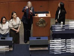 En el pleno de la cámara de senadores se lleva a cabo la sesión ordinaria para el proceso de insaculación para seleccionar la mitad de los cargos de jueces y magistrados. SUN