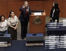 En el pleno de la cámara de senadores se lleva a cabo la sesión ordinaria para el proceso de insaculación para seleccionar la mitad de los cargos de jueces y magistrados. SUN