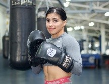 Fanny Alegría. La boxeadora jalisciense peleará el próximo 25 de octubre; posa para este medio desde su lugar de entrenamiento. EL INFORMADOR/H. Figueroa