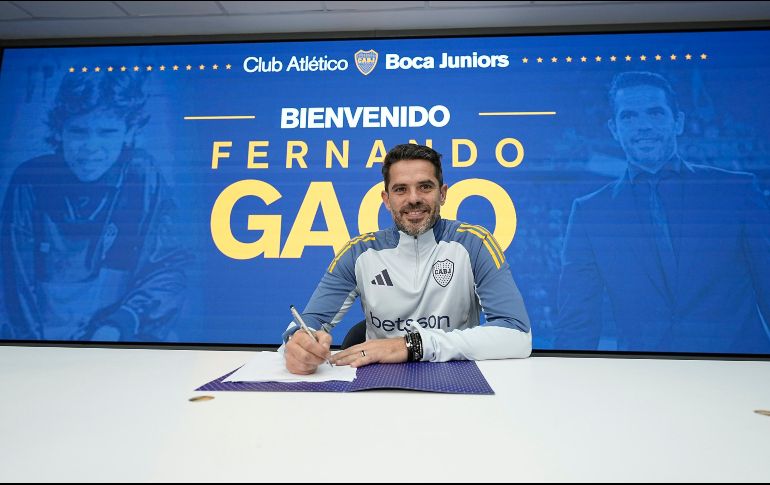 Fernando Gago ha asumido el cargo de director técnico de Boca Juniors. X/ @BocaJrsOficial.