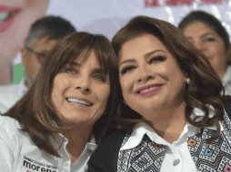 En febrero de este año, la candidata presidencial Claudia Sheinbaum Pardo la incorporó a su campaña como enlace empresarial. INSTAGRAM / @anamarialomeli1