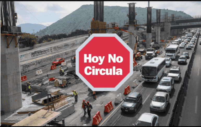 Recuerda que el horario del Hoy No Circula es desde las 5:00 de la mañana a las 10:00 de la noche. ESPECIAL/SUN/ /L. Camacho.