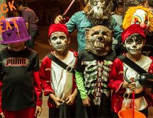 Dulce o Truco, niños disfrazados para pedir Halloween. EL INFORMADOR/ARCHIVO