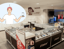 Sección de telefonía en tienda departamental. EL INFORMADOR/ARCHIVO